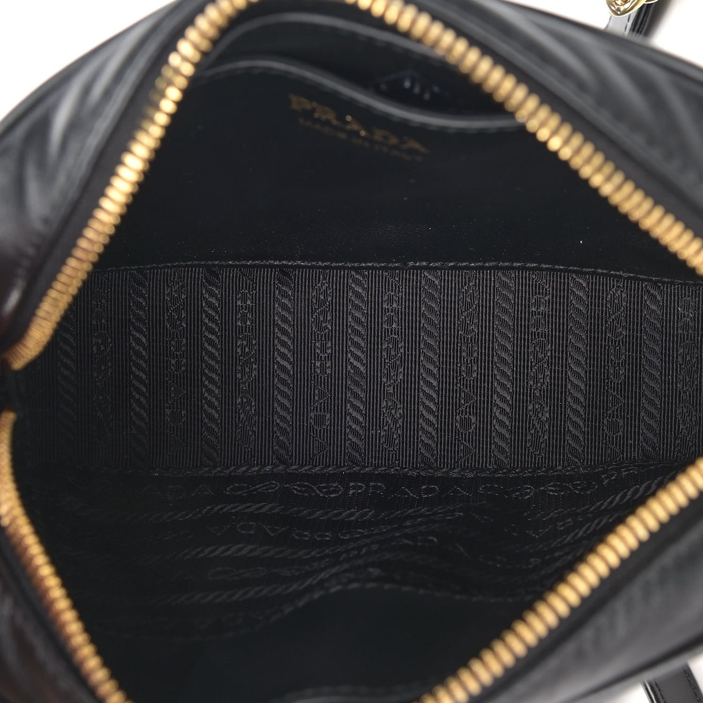Soft Calfskin Floral Diagramme Bag Black