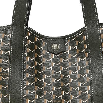Moynat Canvas M Duo Tote Bag BB Kaki 7 of 9