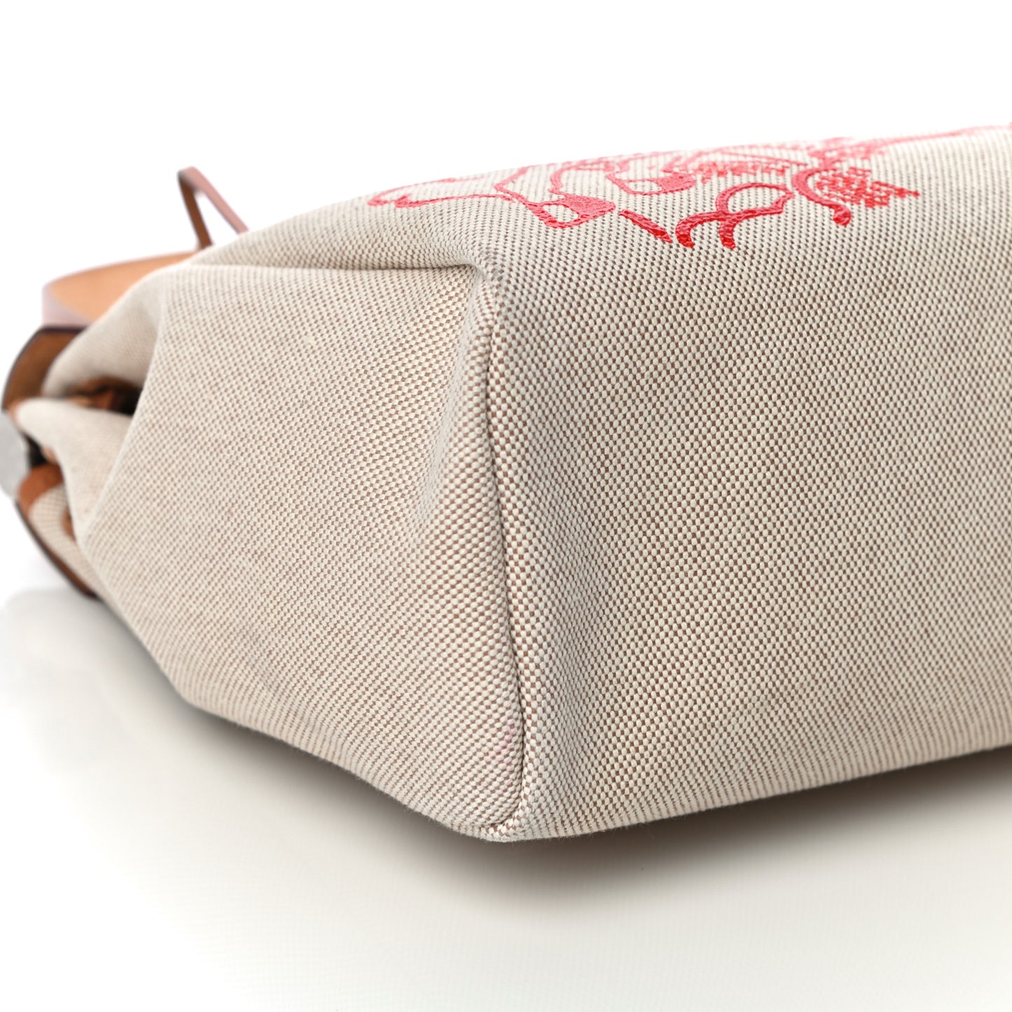 Vache Hunter Toile Pegase Pop Herbag Zip Retourne 31 PM Capucine Ecru