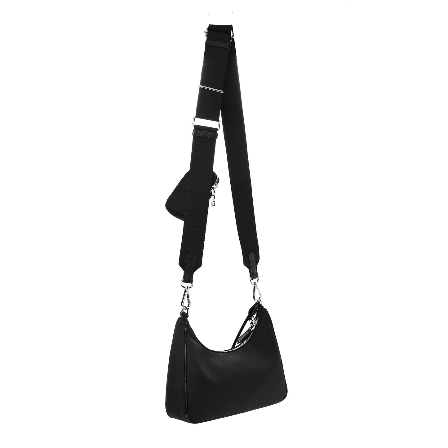 Nylon Re-Edition 2005 Shoulder Bag Black