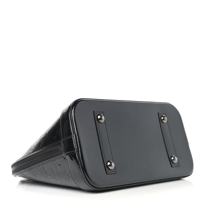 Louis Vuitton Vernis Alma PM Black 4 of 14