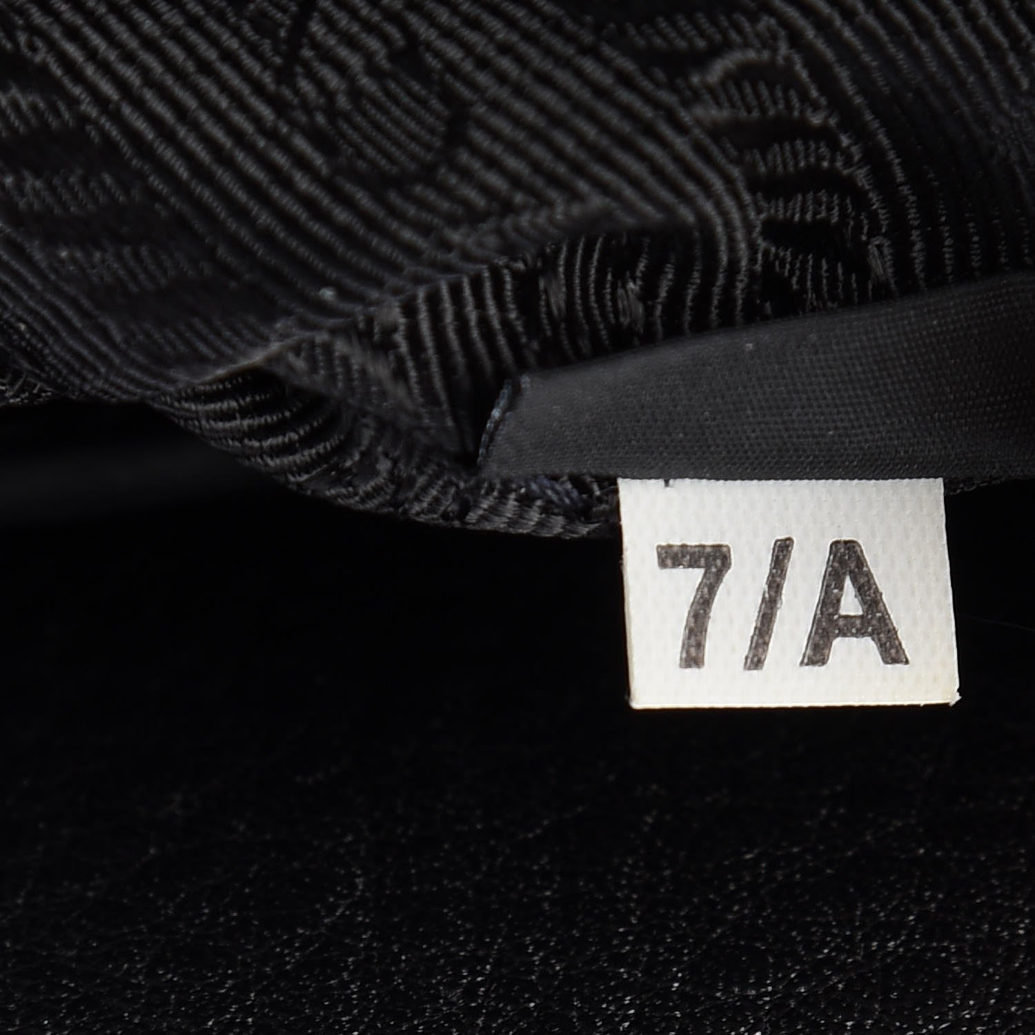 Prada Vitello Daino Pushlock Tote Black 8 of 8