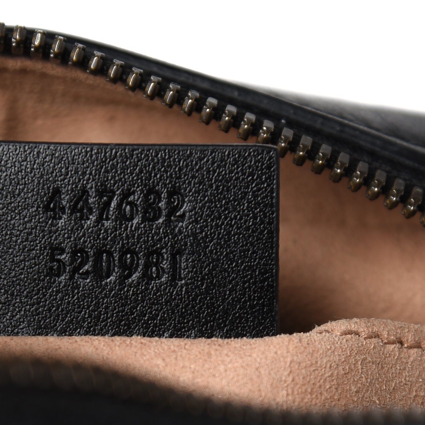 Calfskin Matelasse Small GG Marmont Chain Shoulder Bag Black