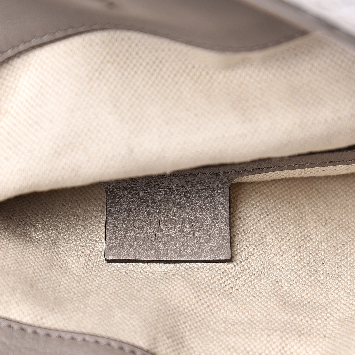 Guccissima Medium Bree Foldover Tote Nude