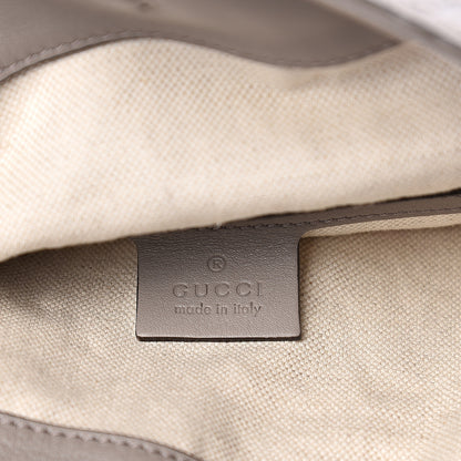 Gucci Guccissima Medium Bree Foldover Tote Nude 5 of 9