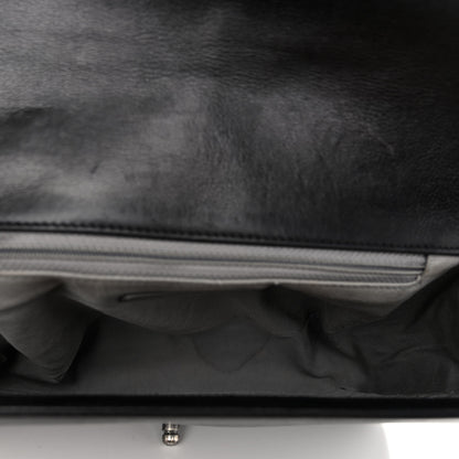 Chanel Calfskin Double Stitch Medium Boy Flap Black 5 of 9