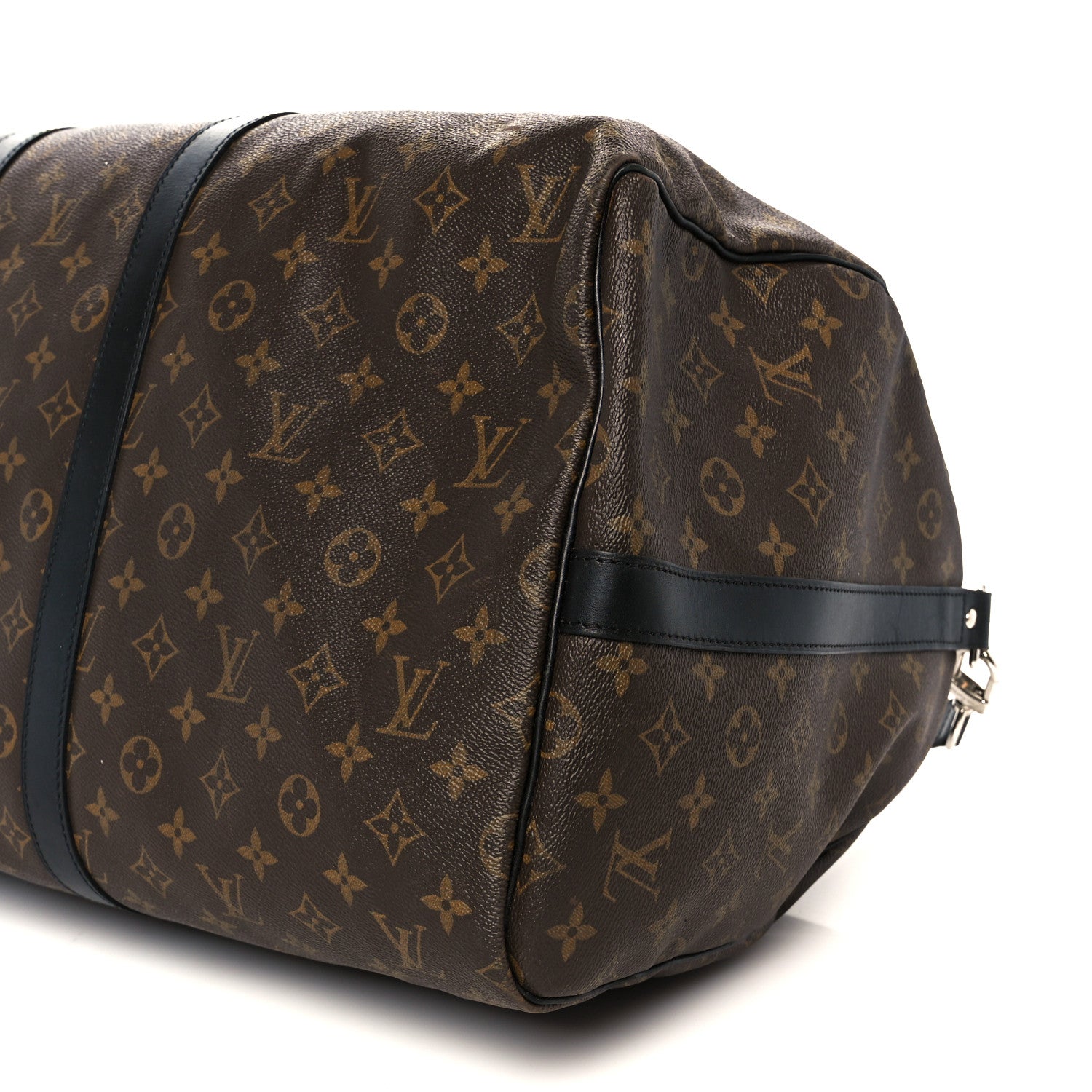 Louis Vuitton Monogram Macassar Keepall Bandouliere 55 11 of 11