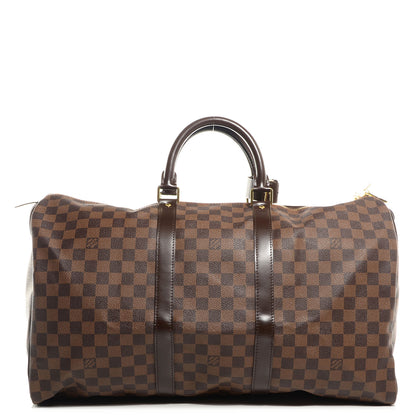 Louis Vuitton Damier Ebene Keepall 50 1 of 7