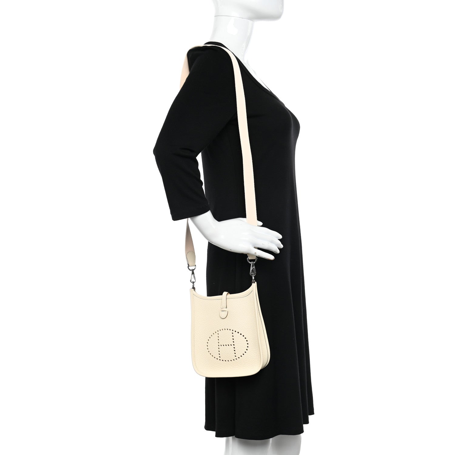 Hermes Taurillon Clemence Evelyne TPM Nata 2 of 11