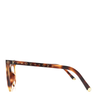 Louis Vuitton Acetate My Monogram Light Cat Eye Sunglasses Z1659E Light Tortoise 3 of 7