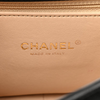 Chanel Lambskin Small Carry Chic Flap Black 6 of 14