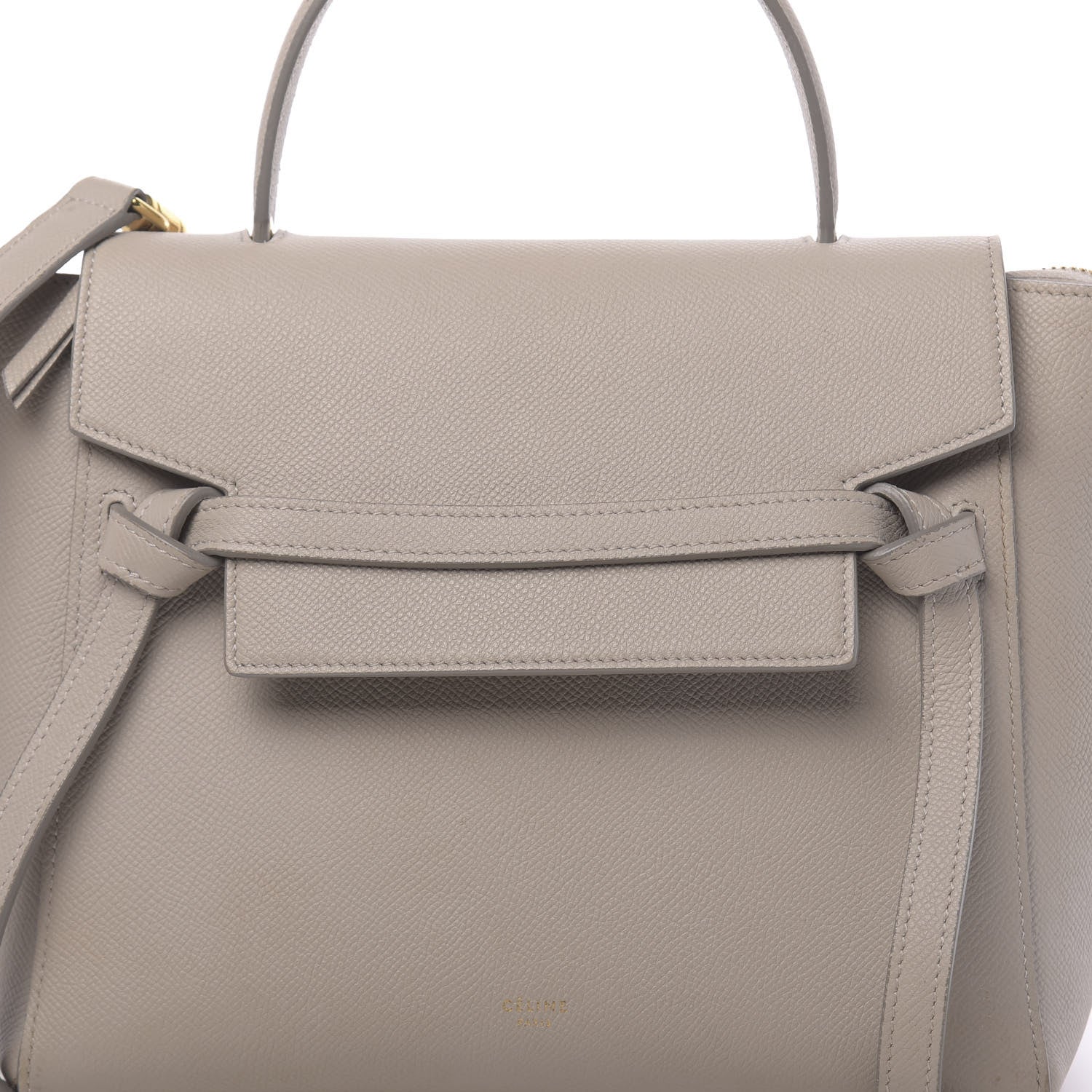 Celine Grained Calfskin Micro Belt Bag Light Taupe 13 of 15