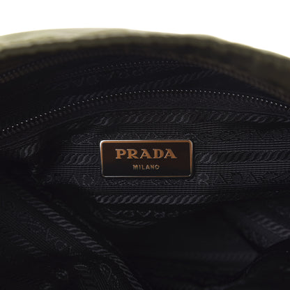 Prada Tessuto Nylon Flat Messenger Bag Militare 7 of 10