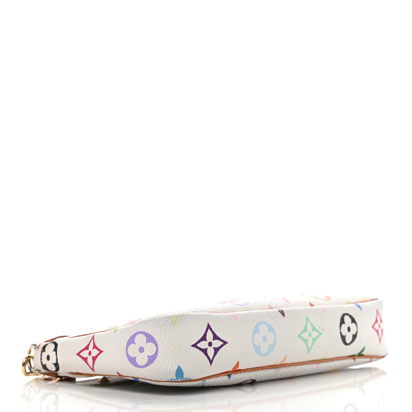 Monogram Multicolor Pochette Accessories White
