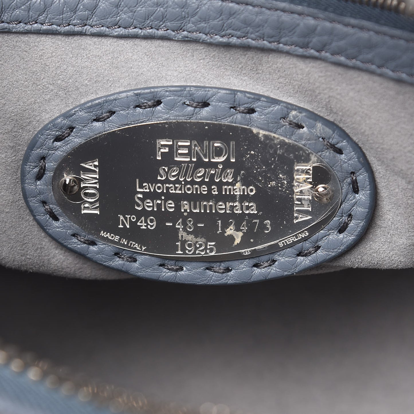 Cuoio Romano Selleria Lei Boston Tote Nube