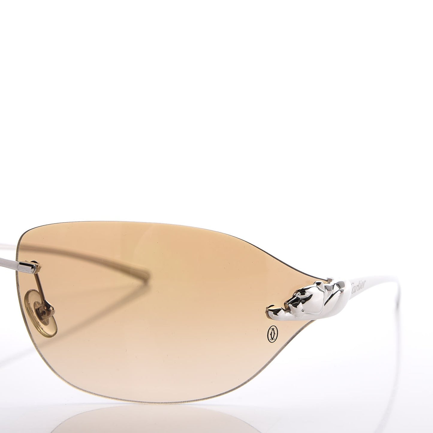 Panthere De Aviator Sunglasses Platinum