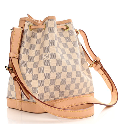 Louis Vuitton Damier Azur Noe BB 3 of 10