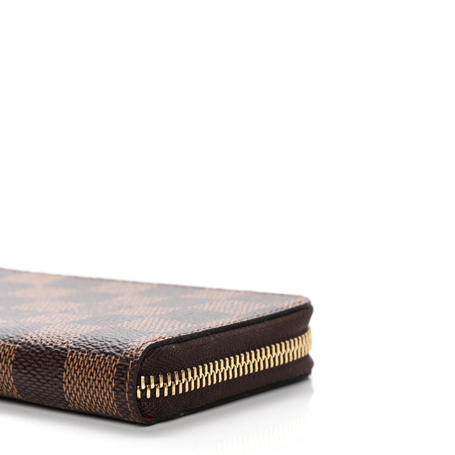 Louis Vuitton Damier Ebene Clemence Wallet Cherry 8 of 9