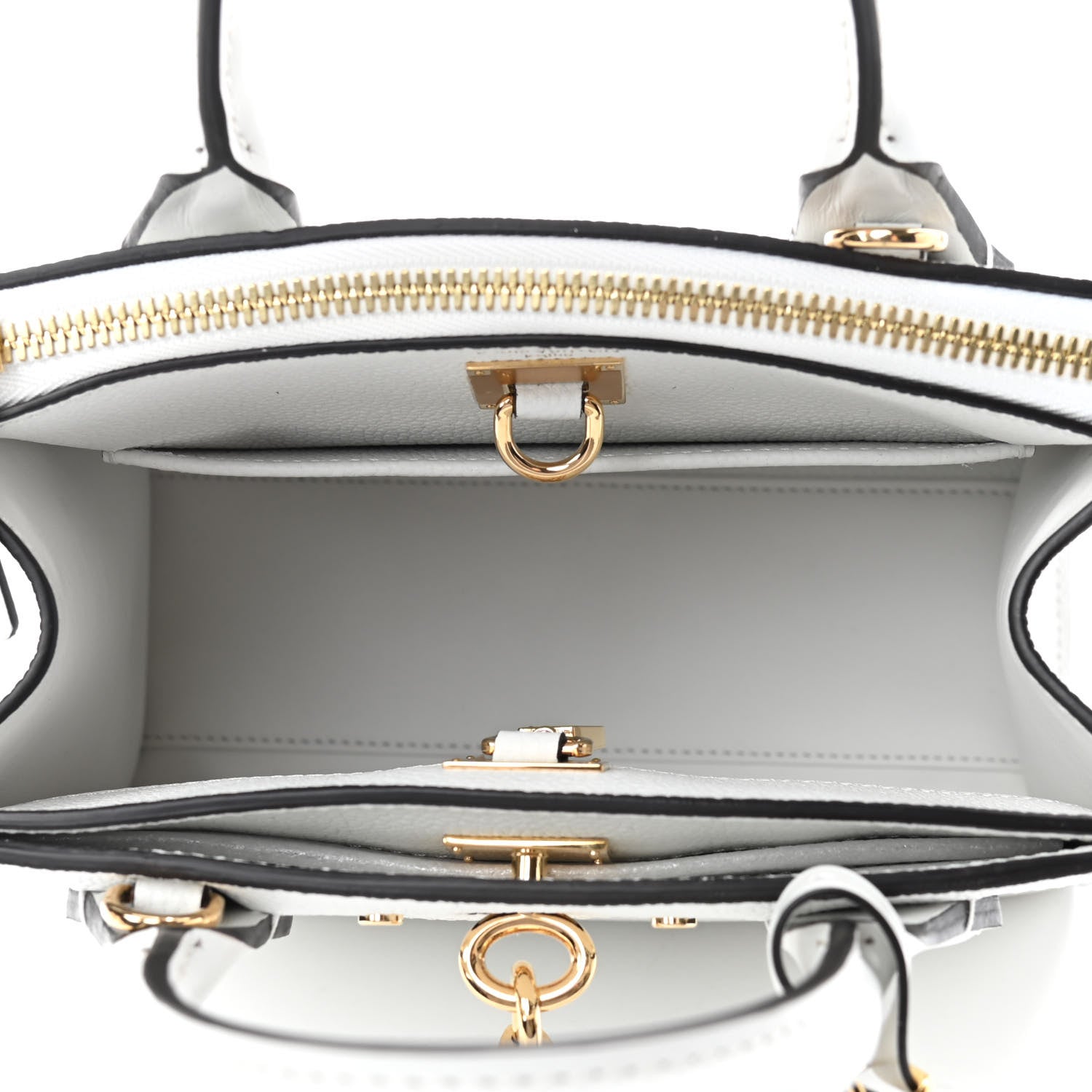 Louis Vuitton Calfskin City Steamer Mini White 5 of 8