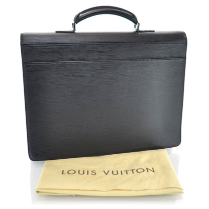 Louis Vuitton Epi Laguito Briefcase Black 3 of 11