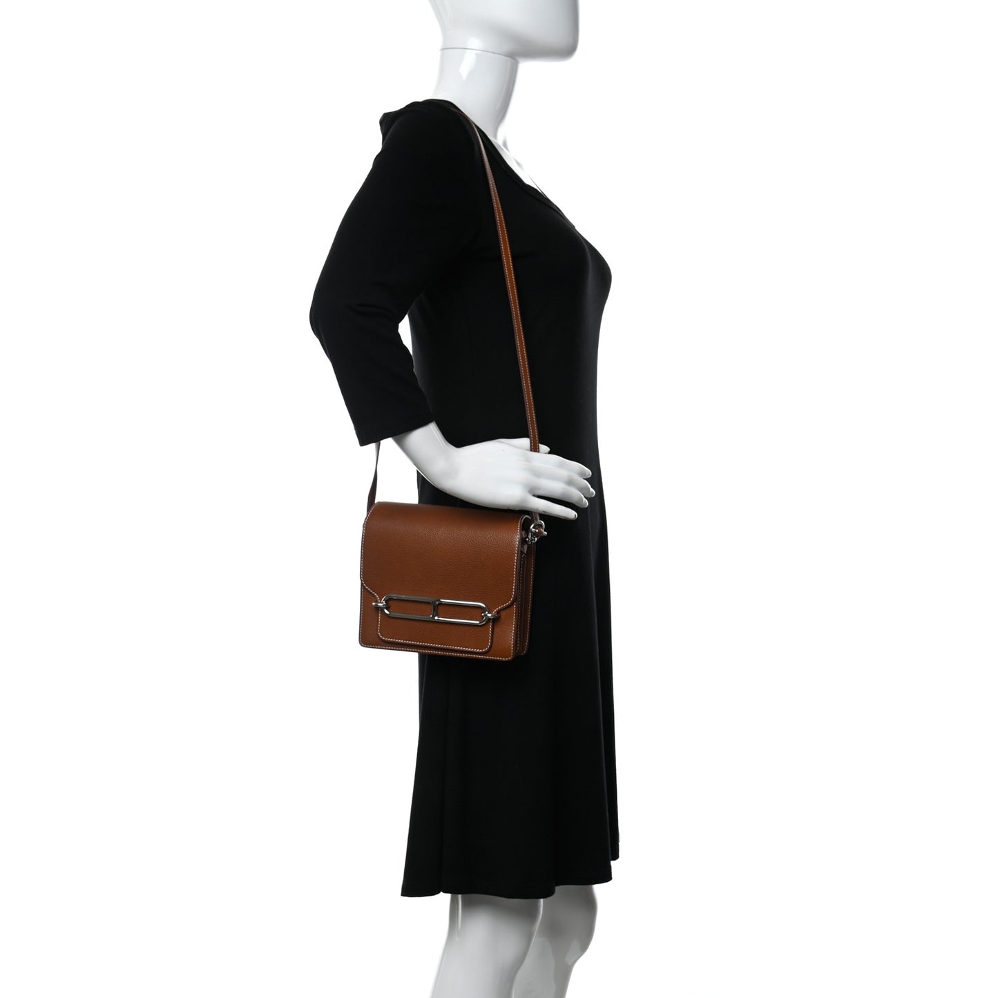 Barenia Faubourg Mini Sac Roulis Fauve