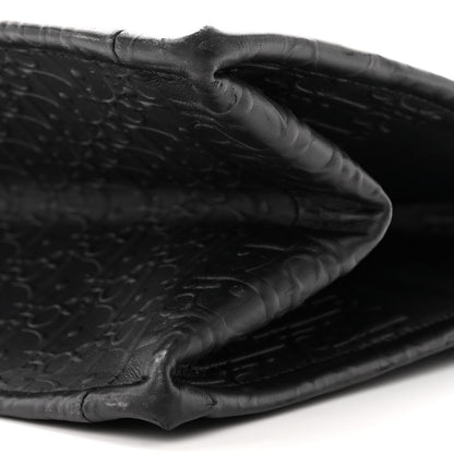 Christian Dior Oblique Calfskin Embossed Large Book Tote Black 10 of 16