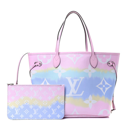 Louis Vuitton Monogram Escale Neverfull MM Pastel 1 of 4