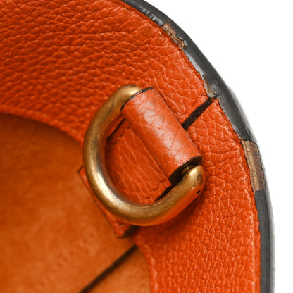 Gucci Soft Grained Calfskin Small Jackie Bucket Bag Orange 15 of 15
