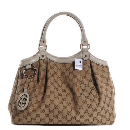 Gucci Monogram Medium Sukey Tote Off White 1 of 9