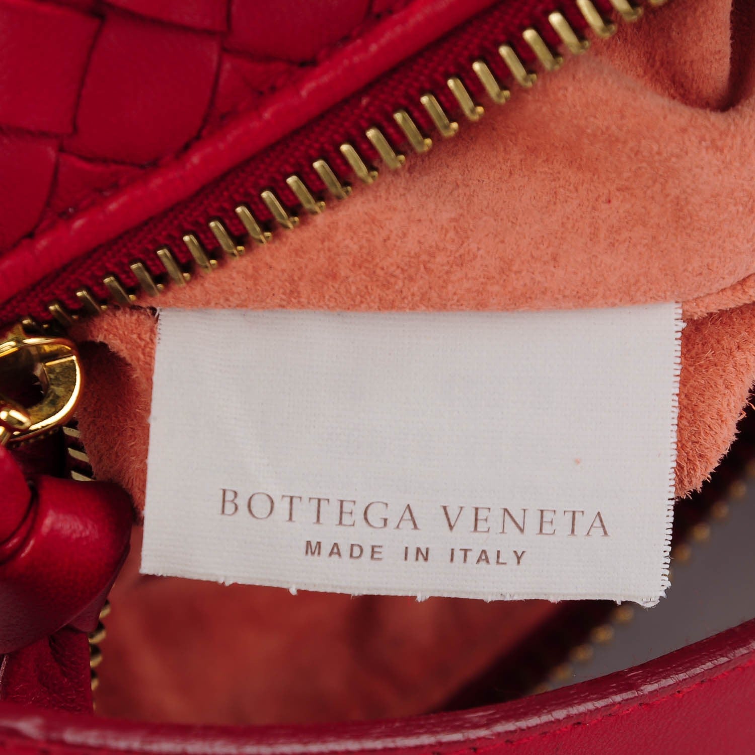 Bottega Veneta Nappa Intrecciato Large Cosmetic Case Carmino 7 of 8
