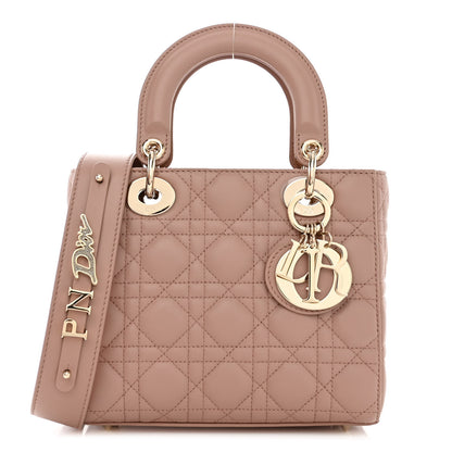 Christian Dior Lambskin Cannage Small My ABC Dior Lady Dior Blush 1 of 11