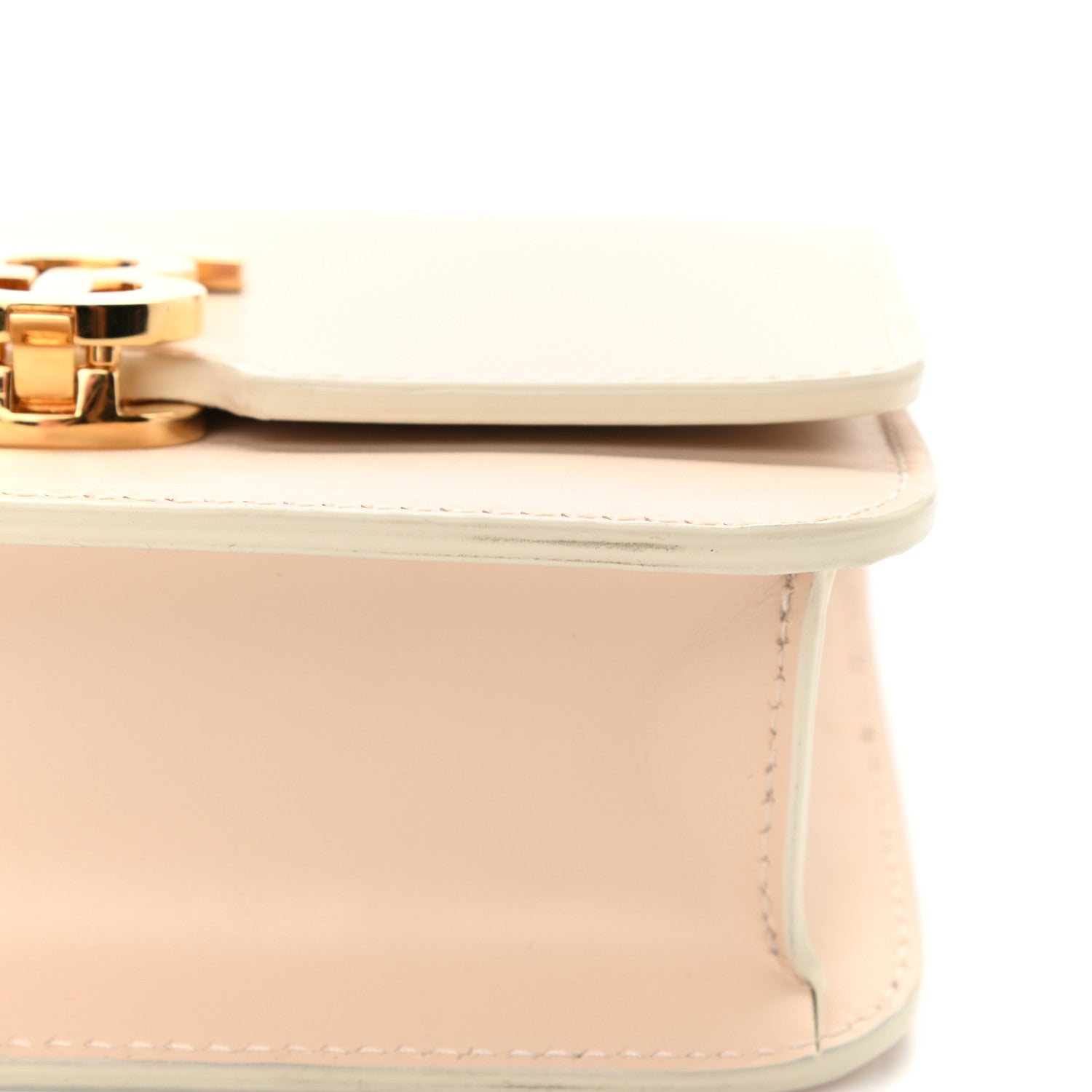 Burberry Calfskin TB Chain Belt Bag Vanilla 8 of 10