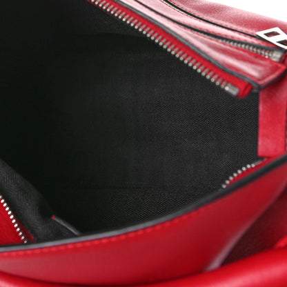Loewe Calfskin Zipper Puzzle Bag Red 5 of 8