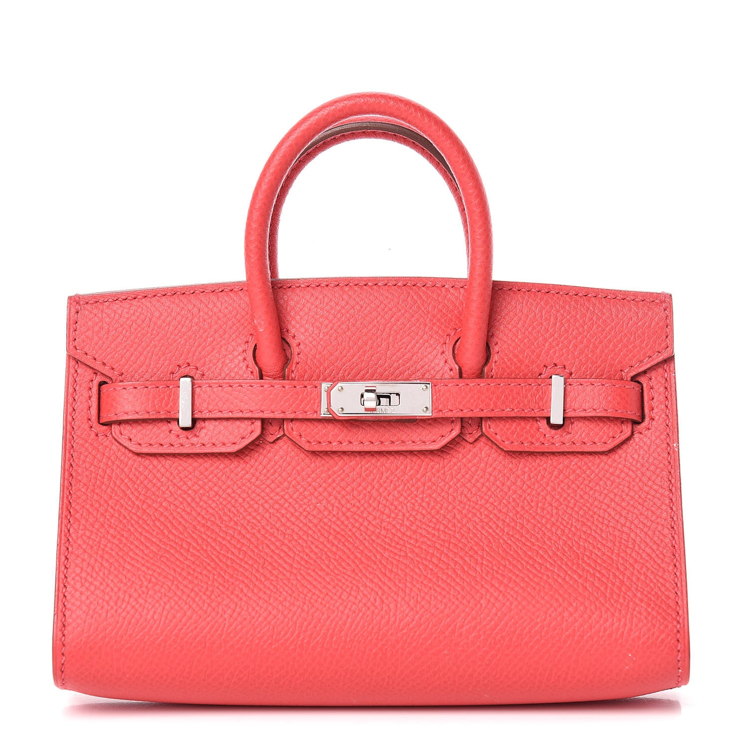 Hermes Epsom Micro Birkin 15 Bougainvillea 1 of 11