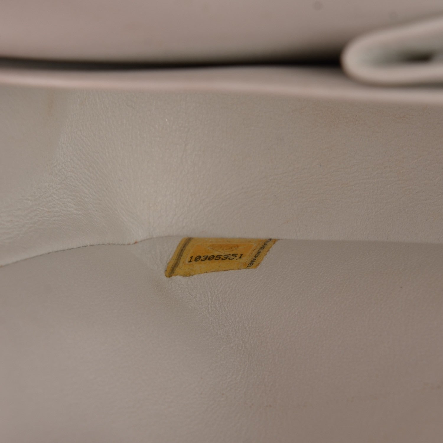 Chanel Caviar Quilted Medium Double Flap White 8 of 9