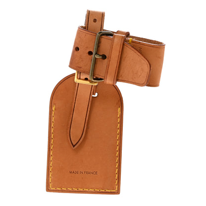 Louis Vuitton Vachetta Luggage Tag and Loop Set 1 of 6