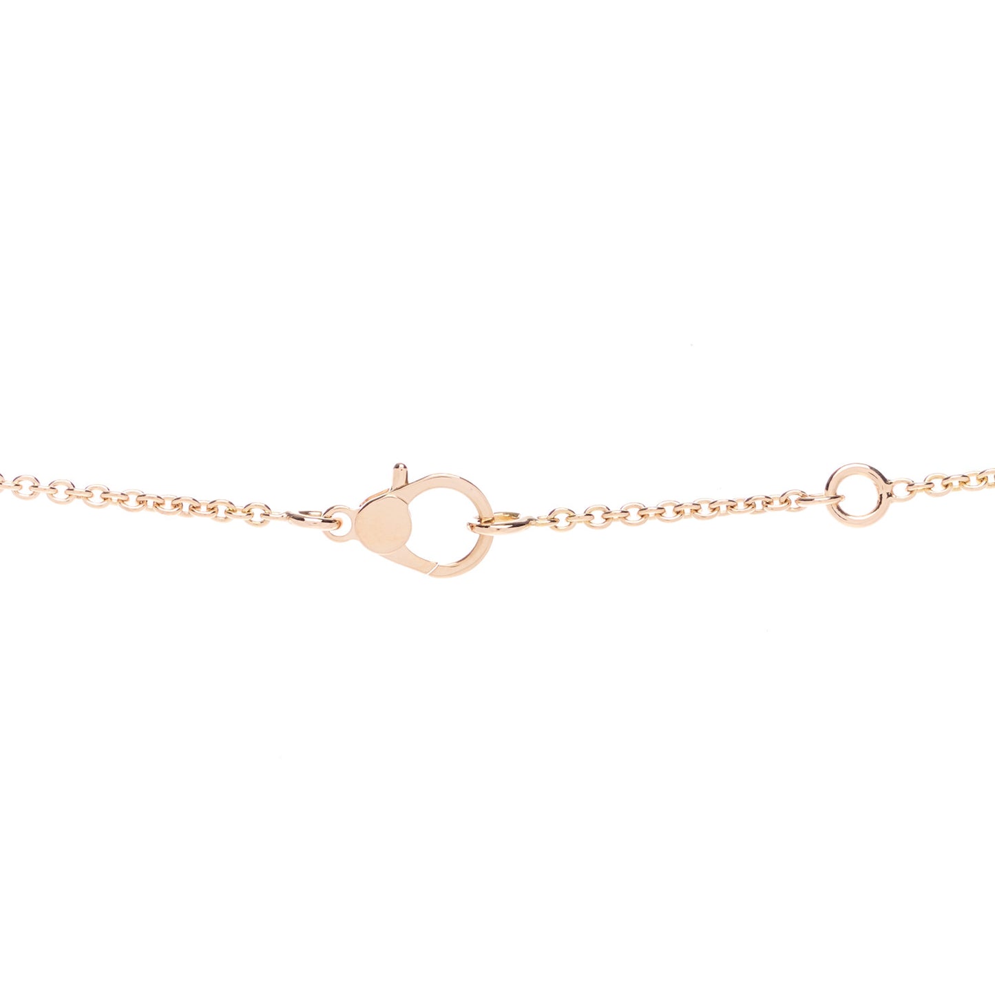 18K Rose Gold Diamond Finesse Pendant Necklace