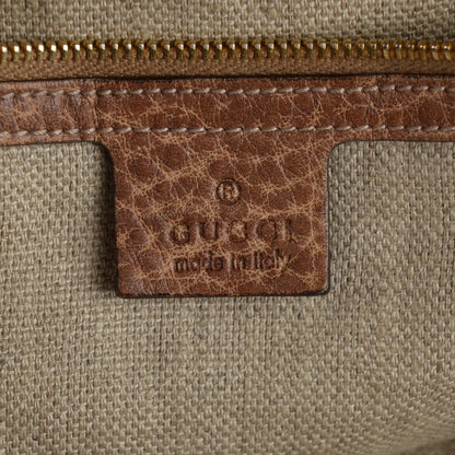 Gucci Guccissima Large New Jackie Shoulder Bag Natural Brown 8 of 11