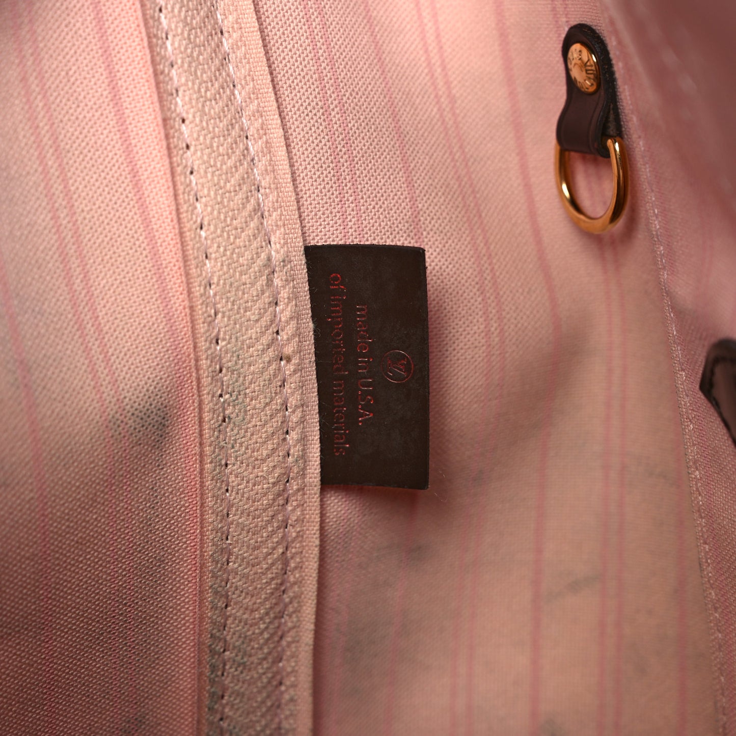 Damier Ebene Neo Neverfull MM Rose Ballerine