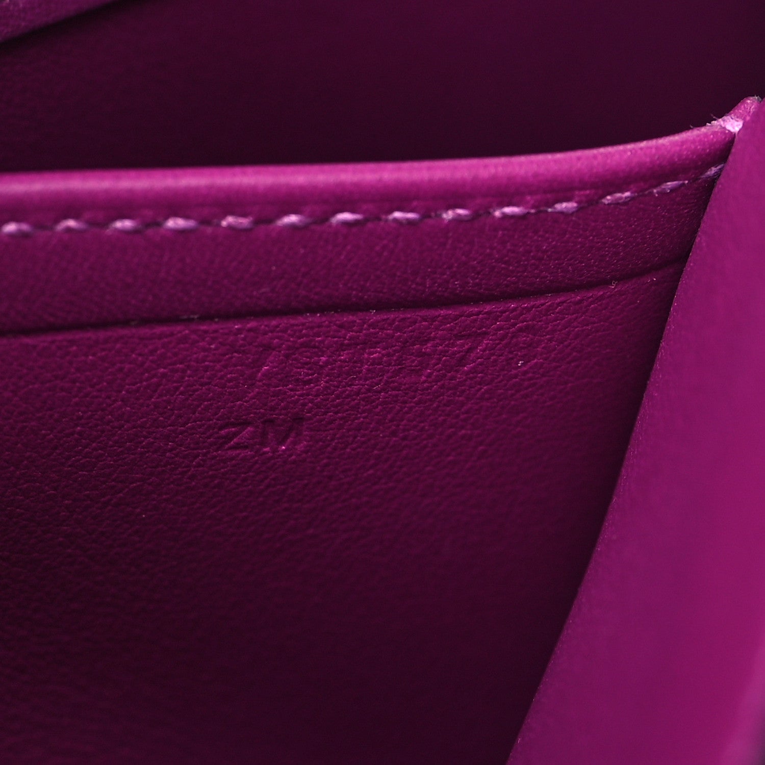 Hermes Swift Kelly Cut Clutch Pochette Anemone 7 of 11