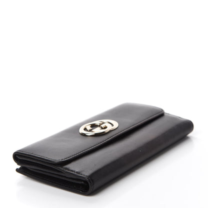 Gucci Calfskin Britt Continental Wallet Brown 4 of 7