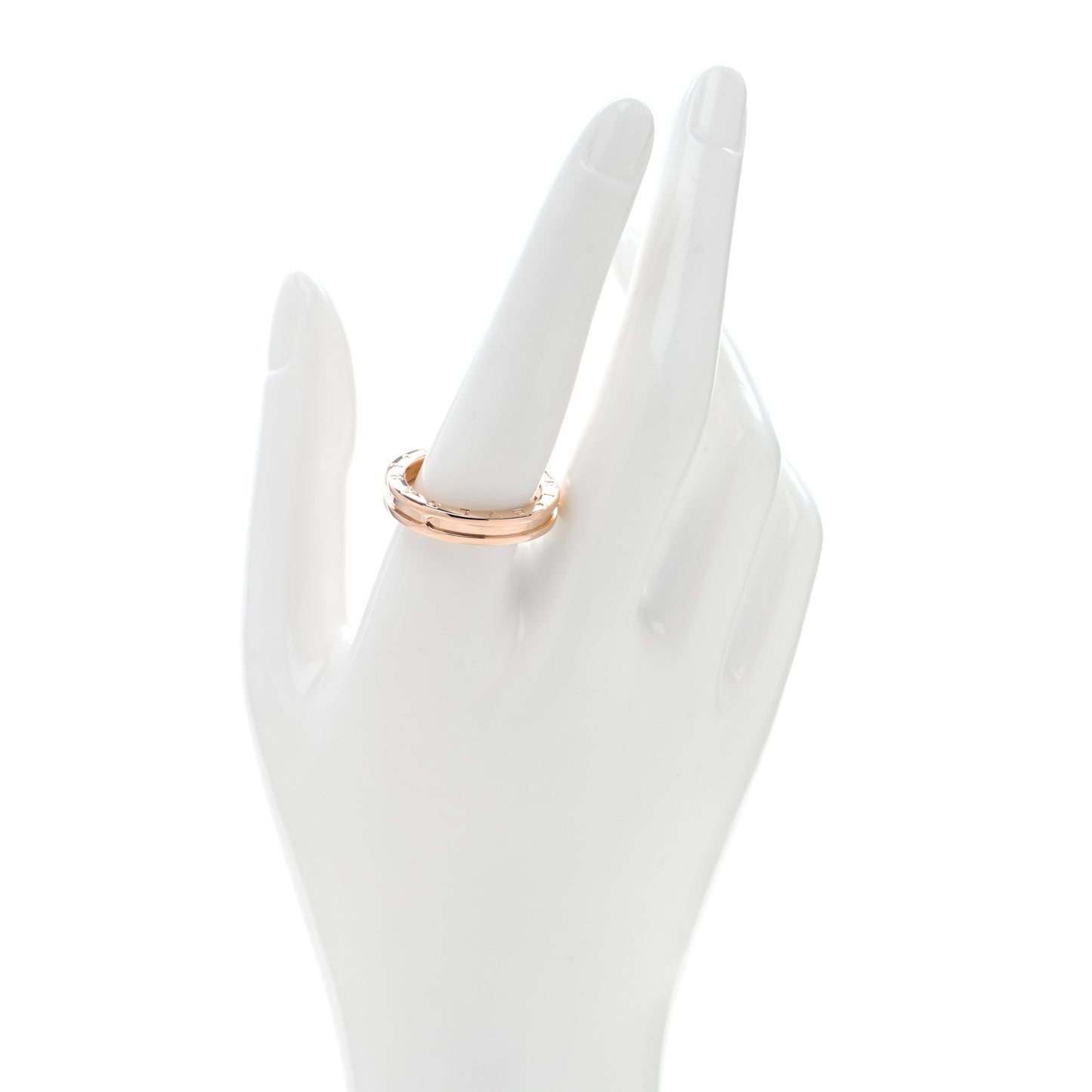 18K Rose Gold B.Zero1 One-Band Ring 62 10