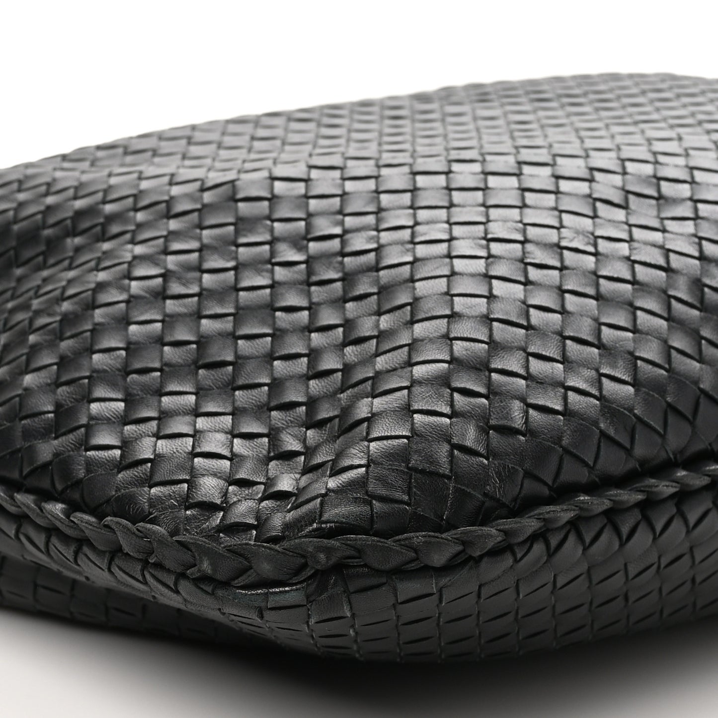 Nappa Intrecciato Maxi Veneta Hobo Black