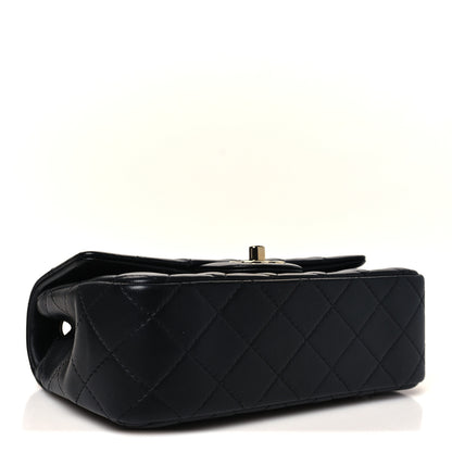 Chanel Lambskin Quilted Mini Rectangular Flap Black 4 of 11