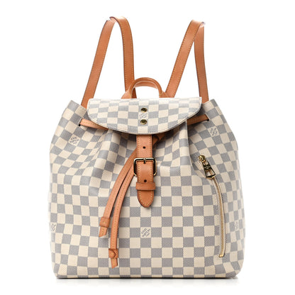 Louis Vuitton Damier Azur Sperone Backpack 1 of 20