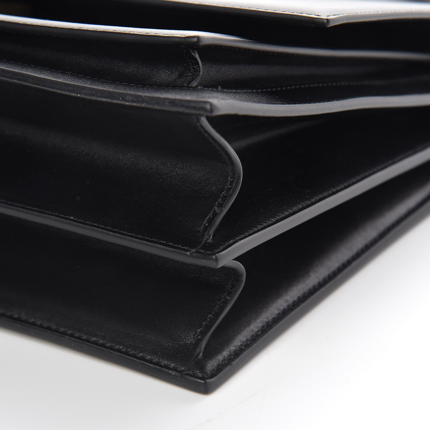 Balenciaga Box Calfskin Large Sharp Top Handle Bag Black 9 of 10