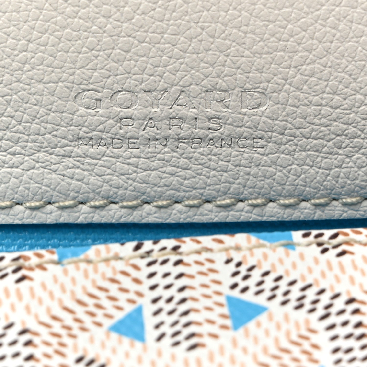 Goyard Goyardine Saint Louis Claire Voie GM White Opaline 7 of 11