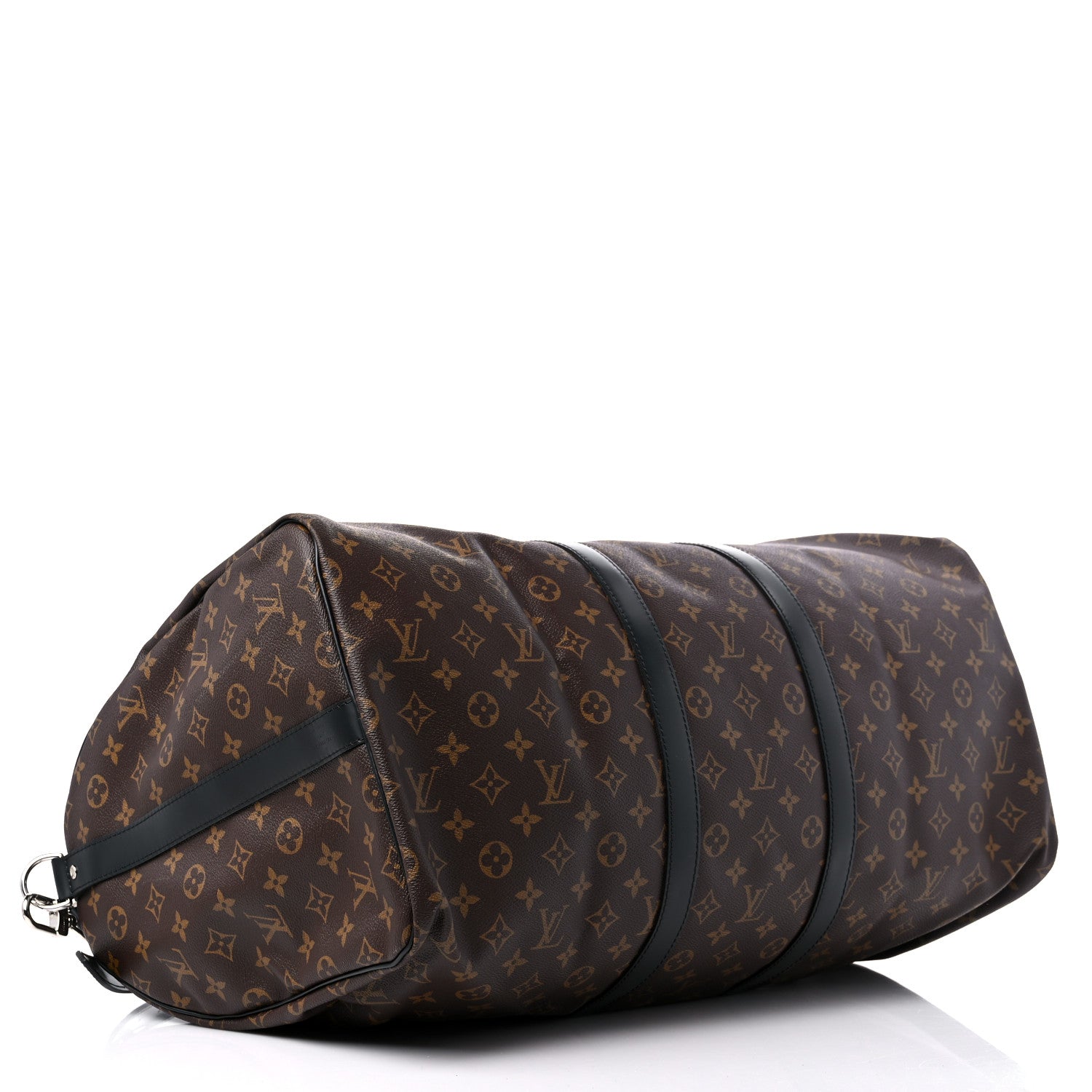 Louis Vuitton Monogram Macassar Keepall Bandouliere 55 3 of 10