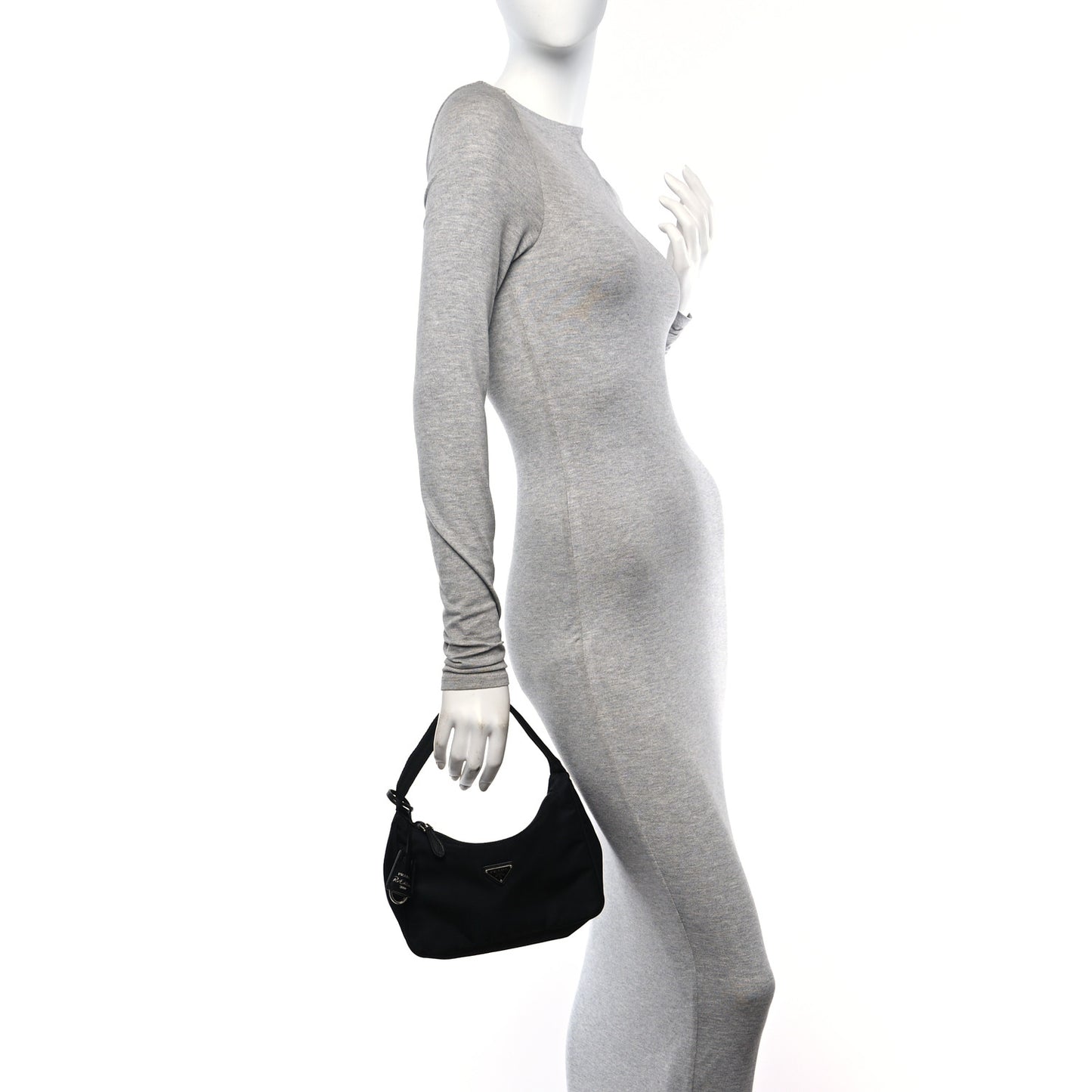 Tessuto Nylon Mini Re-Edition 2000 Bag Black