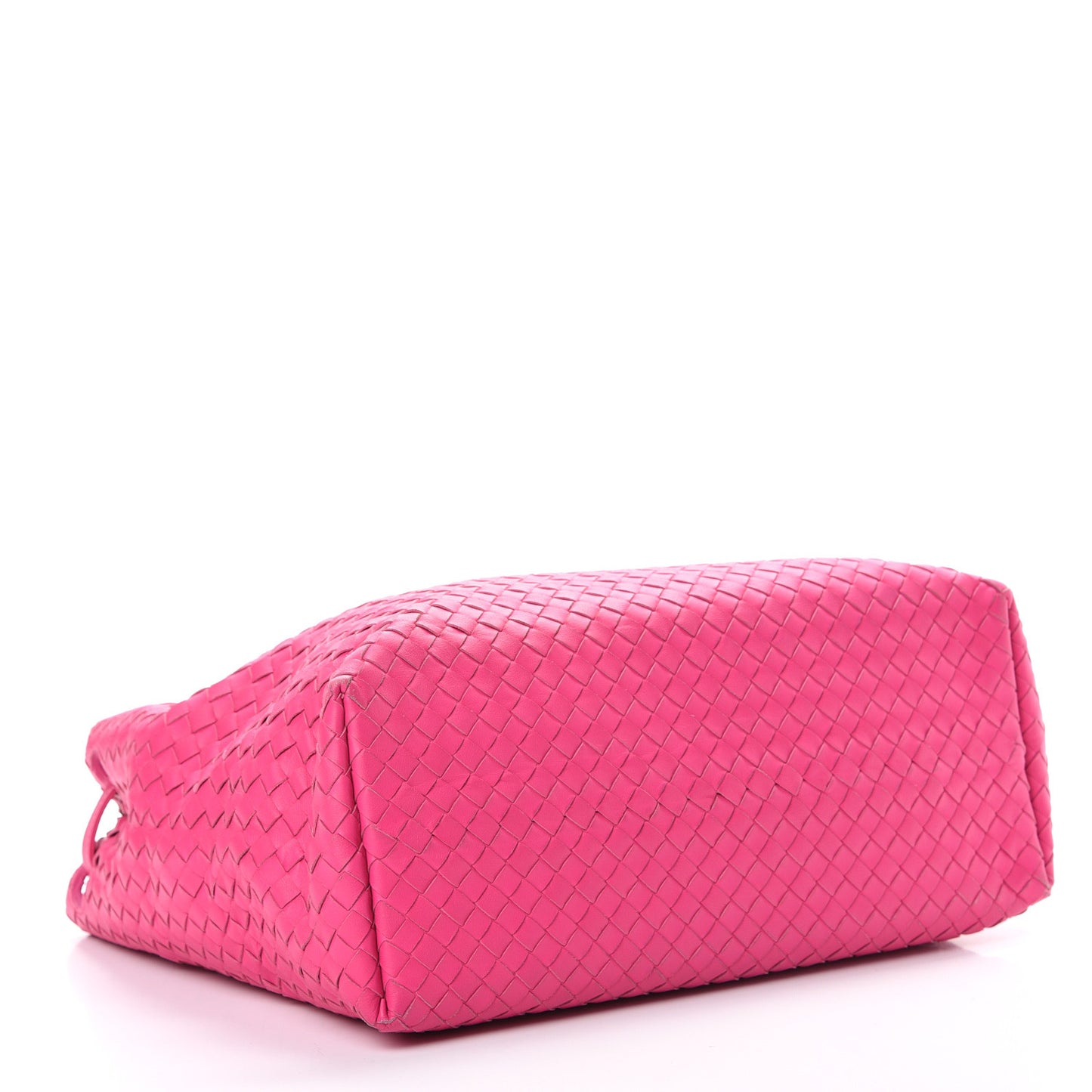 Nappa Intrecciato Medium Garda Bag Rosa Shock